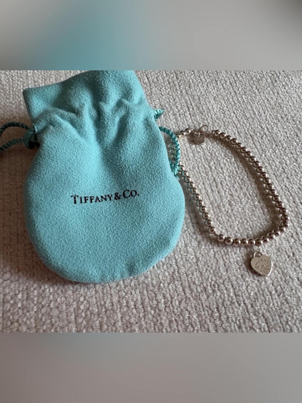 Tiffany & Co. Return to Tiffany Heart Tag Beaded Bracelet